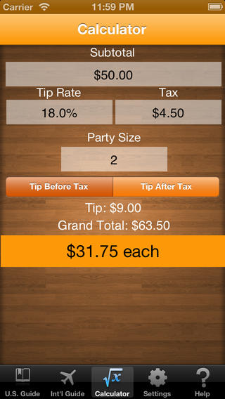 Easily Calculate Tips in the United States image