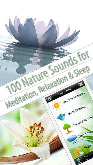 Relaxing Sounds of Nature 100 nature sounds for meditation relaxation & sleep