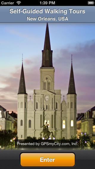 New Orleans Map and Walks, Full Version enjoy self-guided walking tours