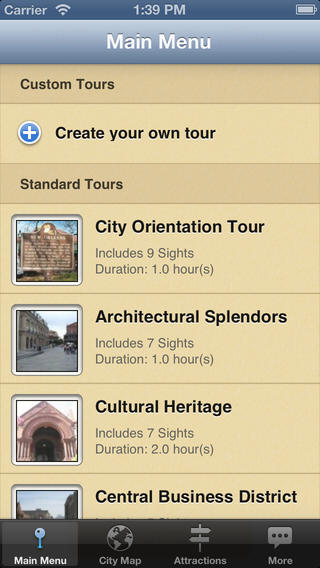 New Orleans Map and Walks, Full Version create your own tours with ease