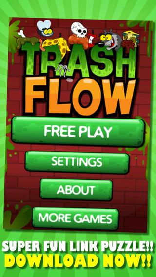 Trash Flow opening screenshot