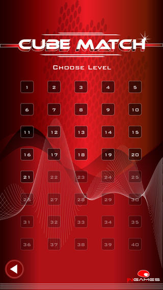 Clear the cubes and complete each of the level