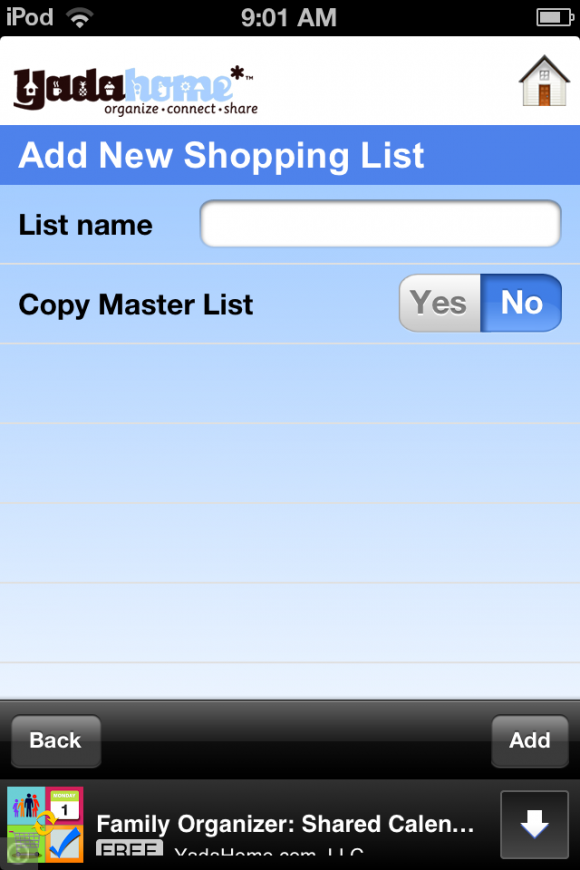 Create unlimited to do and grocery lists