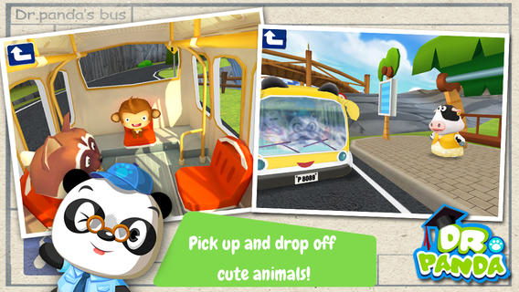 Dr. Panda's Bus Driver screenshot 1