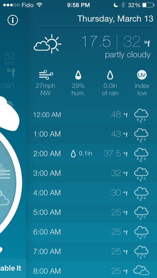 Weather Alarm screenshot