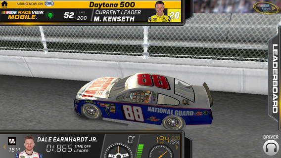 NASCAR RACEVIEW MOBILE screenshot