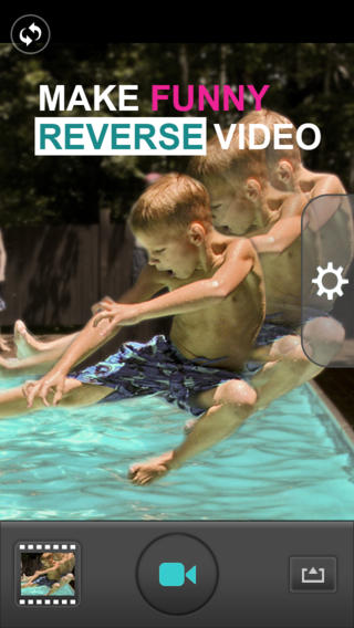 Backwards Cam - Reverse Movie Maker screenshot 1