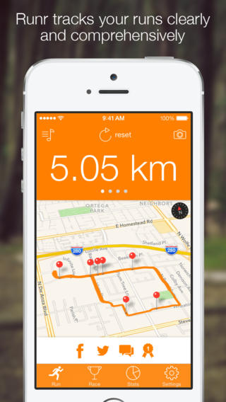 Easily track your runs