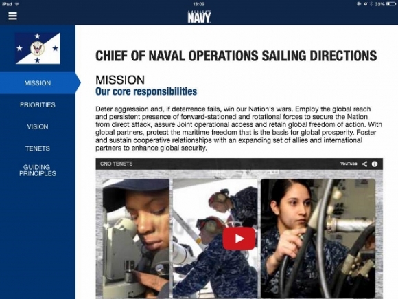  What does the navy do?