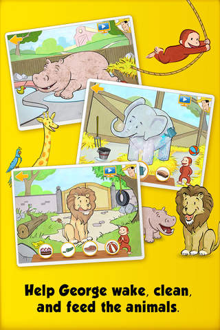 Curious George at the Zoo screenshot 2
