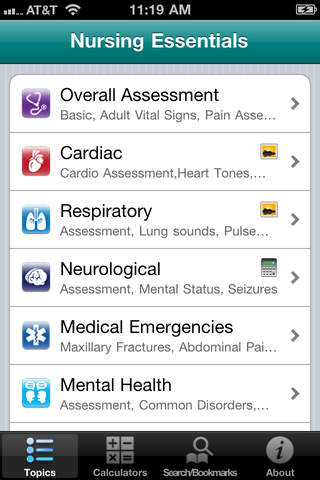  Nursing Essentials app screenshot 1