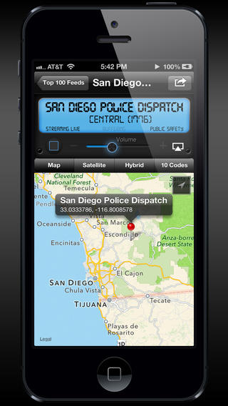 Police “Scanner” Radio Pro screenshot 3