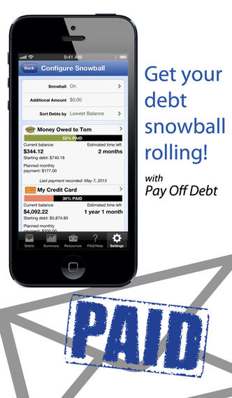 Snowball Your Debt Payments image
