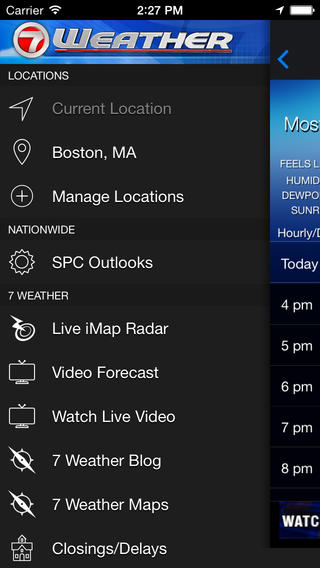 WHDH - 7 Weather Boston screenshot 2