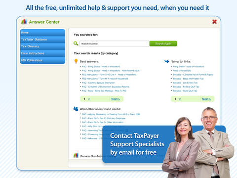 TaxACT 2013 Free Federal Edition screenshot 2