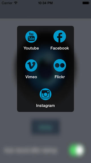 xCamera - One Touch On Screen To Record & Upload Video screenshot 3