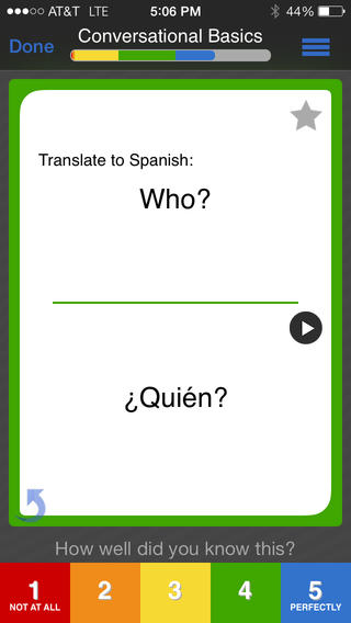 Learn to speak Spanish in a user-friendly way