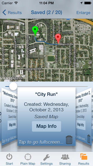 Trail Tracker GPS screenshot 2