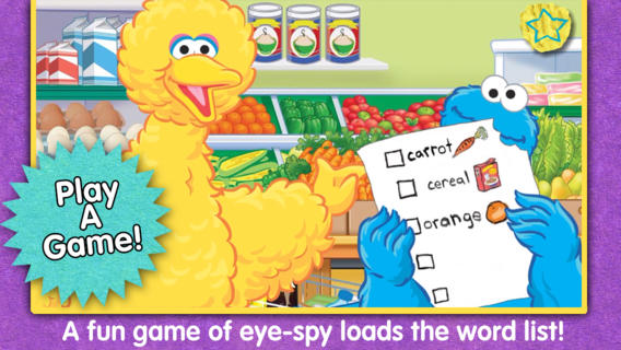 Big Bird's Words... A Sesame Street App screenshot 2