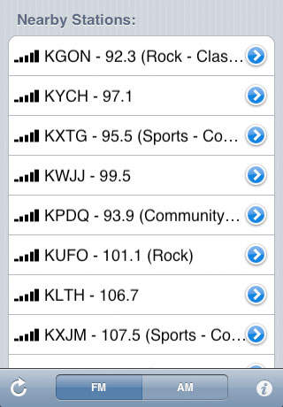 Local Radio Finder screenshot 1