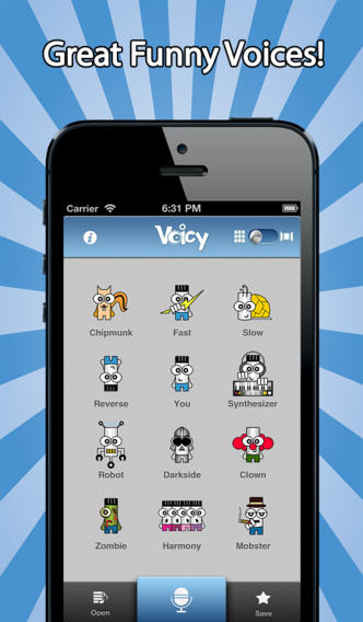 Voicy Voice Changer Lite screenshot 1