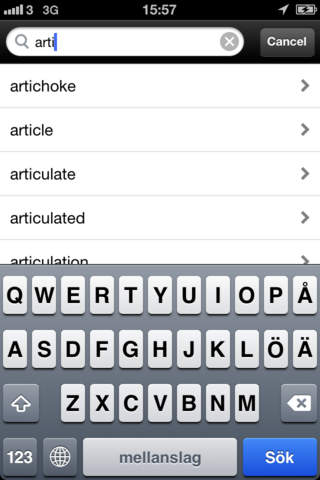 Dictionary4English - Dutch screenshot 3