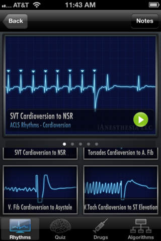 ACLS Rhythms App Review An Ideal Reference And Educational Material