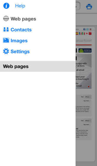 Utilize a Handy In-App Web Browser image
