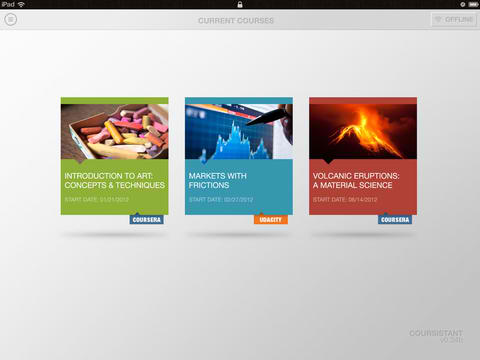 Coursistant for Coursera and Udacity screenshot 1