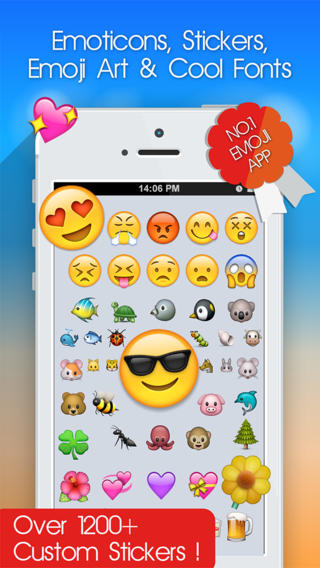 Access Over a Thousand Emoticons image