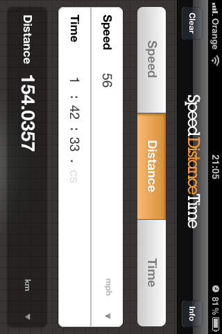 Speed Distance Time Calculator screenshot 2