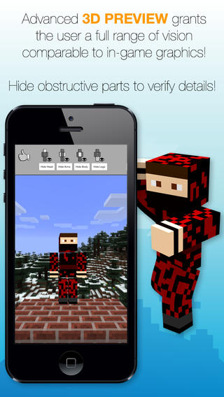 Easily Create Your Own Minecraft Skins image