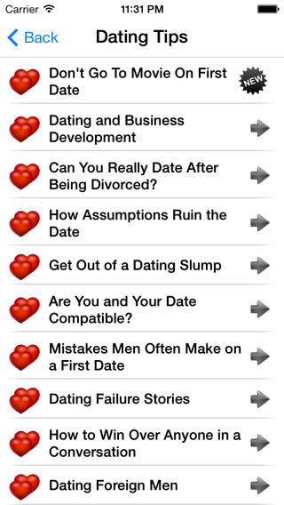 Receive Handy Dating Hints & Tips image