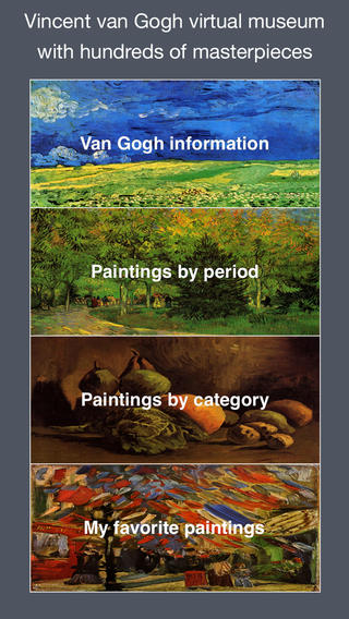 Discover all the great pieces of Van Gogh's