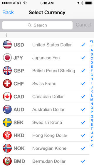 Save Exchange Rates for Offline Access image