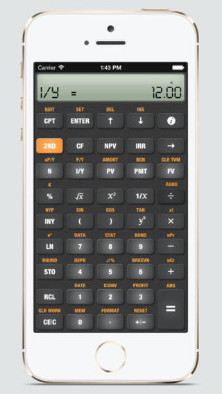 BA Financial Calculator Pro enjoy a customizable interface