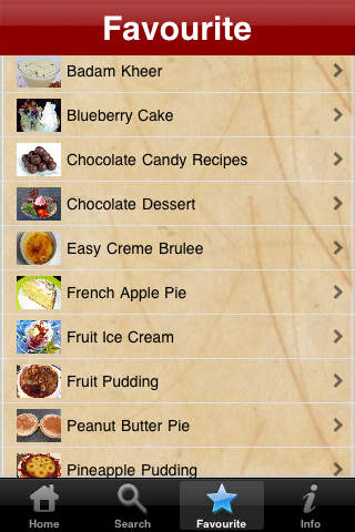 All Dessert Recipes screenshot