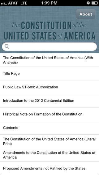 U.S. Constitution: Analysis and Interpretation sample