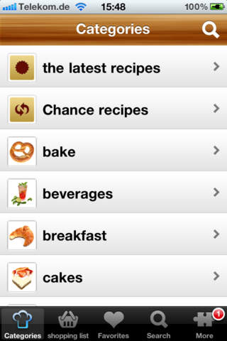 Cookiza Categorized Recipes