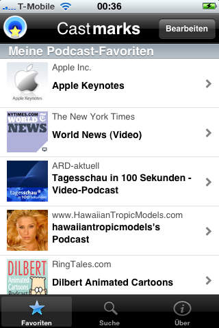 Search iTunes for New Podcasts image