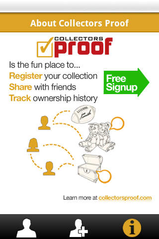 Register your collection