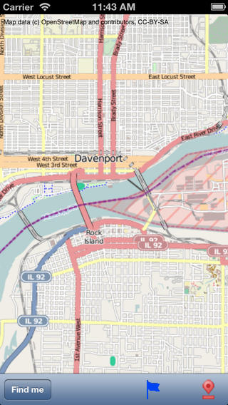 Easy Navigation for Davenport, Iowa image