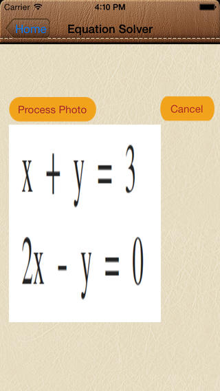 Snap a photo of your math equation