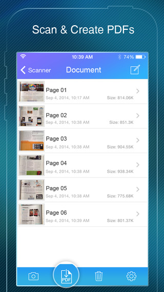 Scan documents with ease