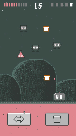 Two-button gameplay