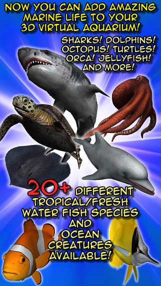 Add all kinds of species to your aquarium