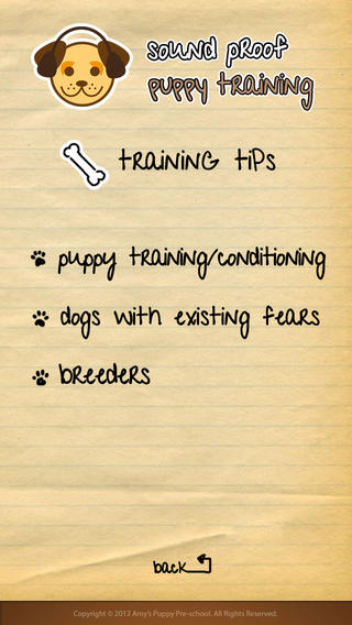 Best Features of Sound Proof Puppy Training App image