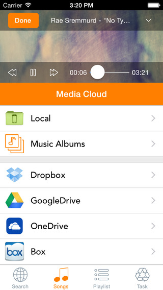 Best Features of MediaCloud Free Music Download & Video Player iTunes Application image