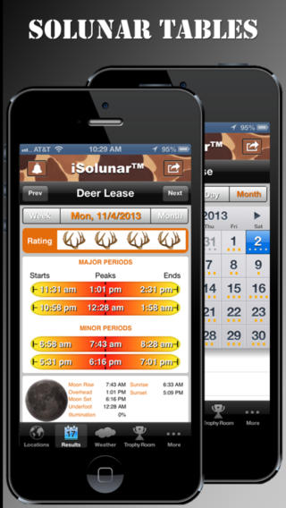 Know the Best Times for Hunting and Fishing with iSolunar image