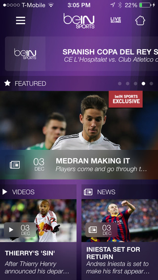 Get Real-Time News on All International Sports image